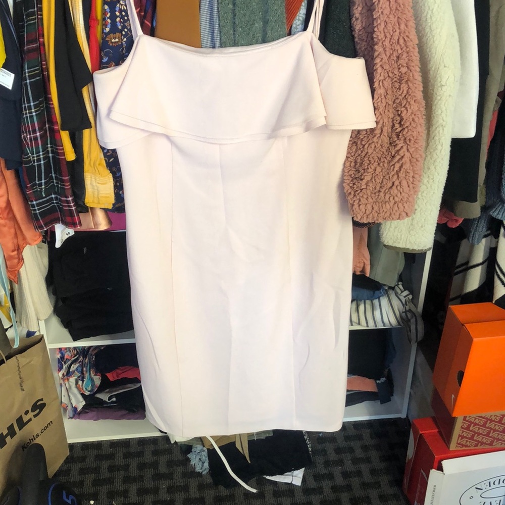 Pink going out dress